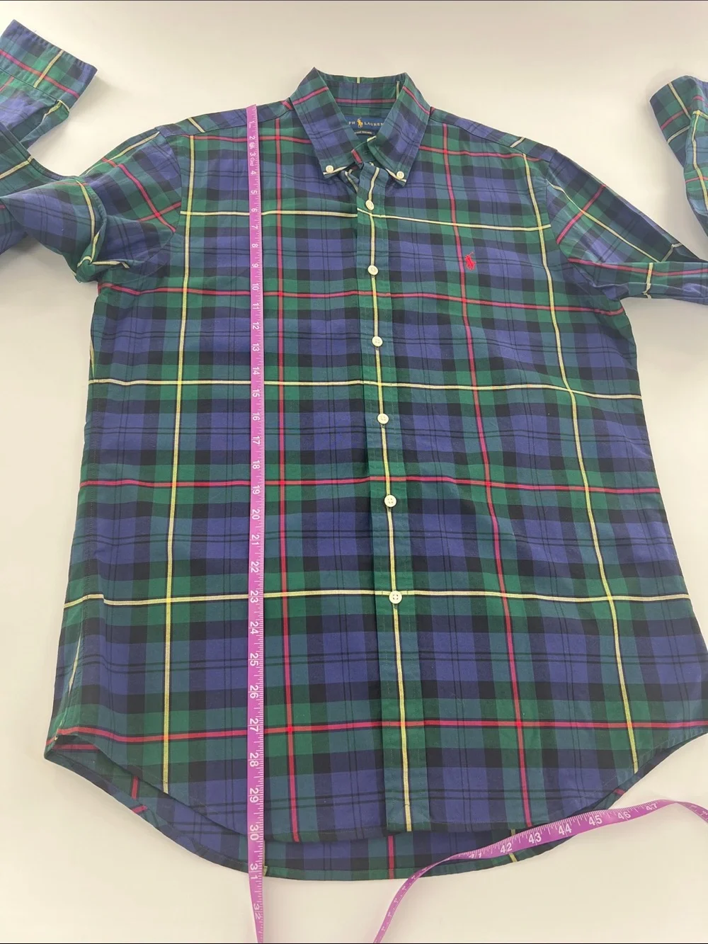 Polo by Ralph Lauren Stretch Oxford Tartan Button-Down Shirt